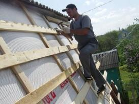 Двухэтажная баня из бруса 6 х 6 Двухэтажная баня из бруса 6 х 6