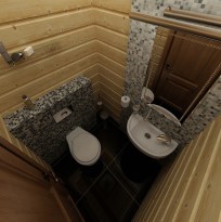 План бани 4х5 мойка и парилка отдельно