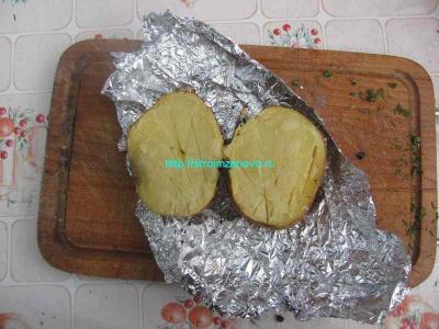 Картофель, запечённый с сыром
Картофель, запечённый с сыром