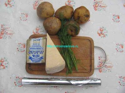 Картофель, запечённый с сыром
Картофель, запечённый с сыром