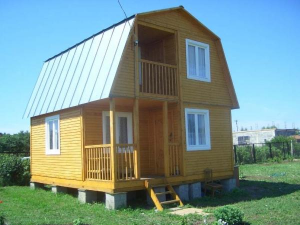 Как сделать крышу с мансардой для бани Как сделать крышу с мансардой для бани
