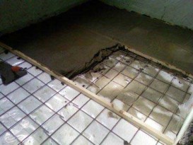 Пол в бане своими руками &mdash; пошаговое руководство