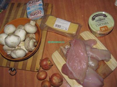 Рецепт жульена с курицей и грибами
Рецепт жульена с курицей и грибами