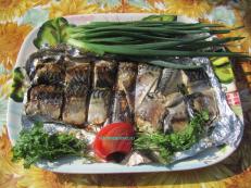 Скумбрия, запечённая в фольге
Скумбрия, запечённая в фольге