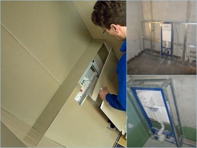 Установка и монтаж подвесного унитаза своими руками Установка и монтаж подвесного унитаза своими руками
