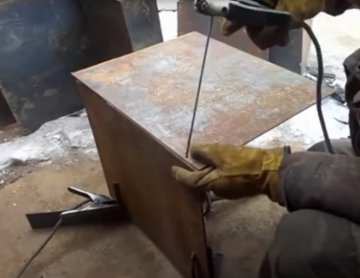 Металлическая печь для бани своими руками Металлическая печь для бани своими руками